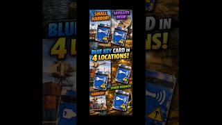 4 Blue Keycard spots nobody uses #rust #shorts #gaming
