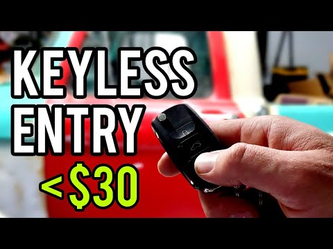 Install Remote Power Locks on ANY Car or Truck | 1963 F100 Keyless Entry