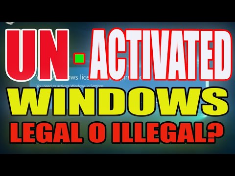 Video: Gaano ko katagal magagamit ang Windows 10 nang walang susi?