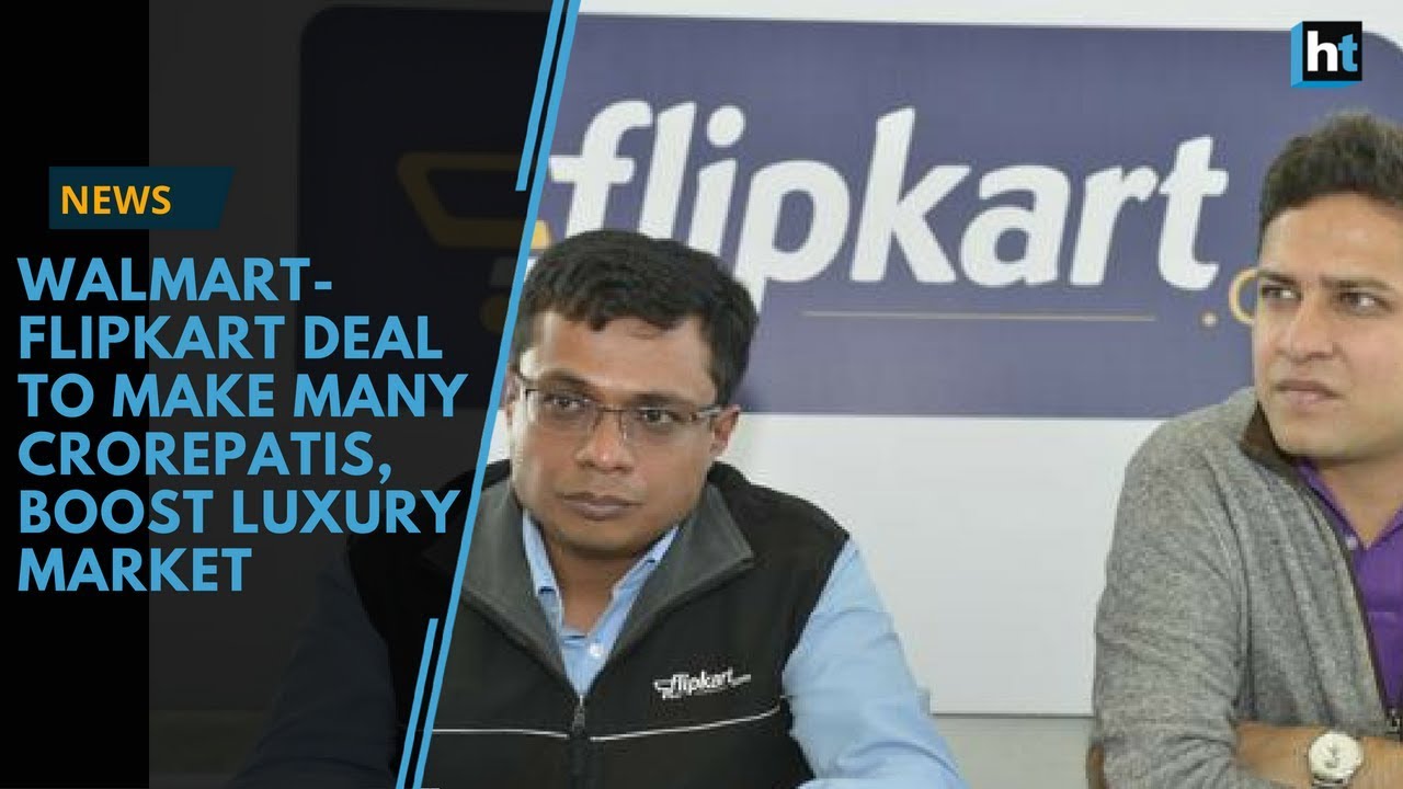 Who made how much from Walmart-Flipkart deal