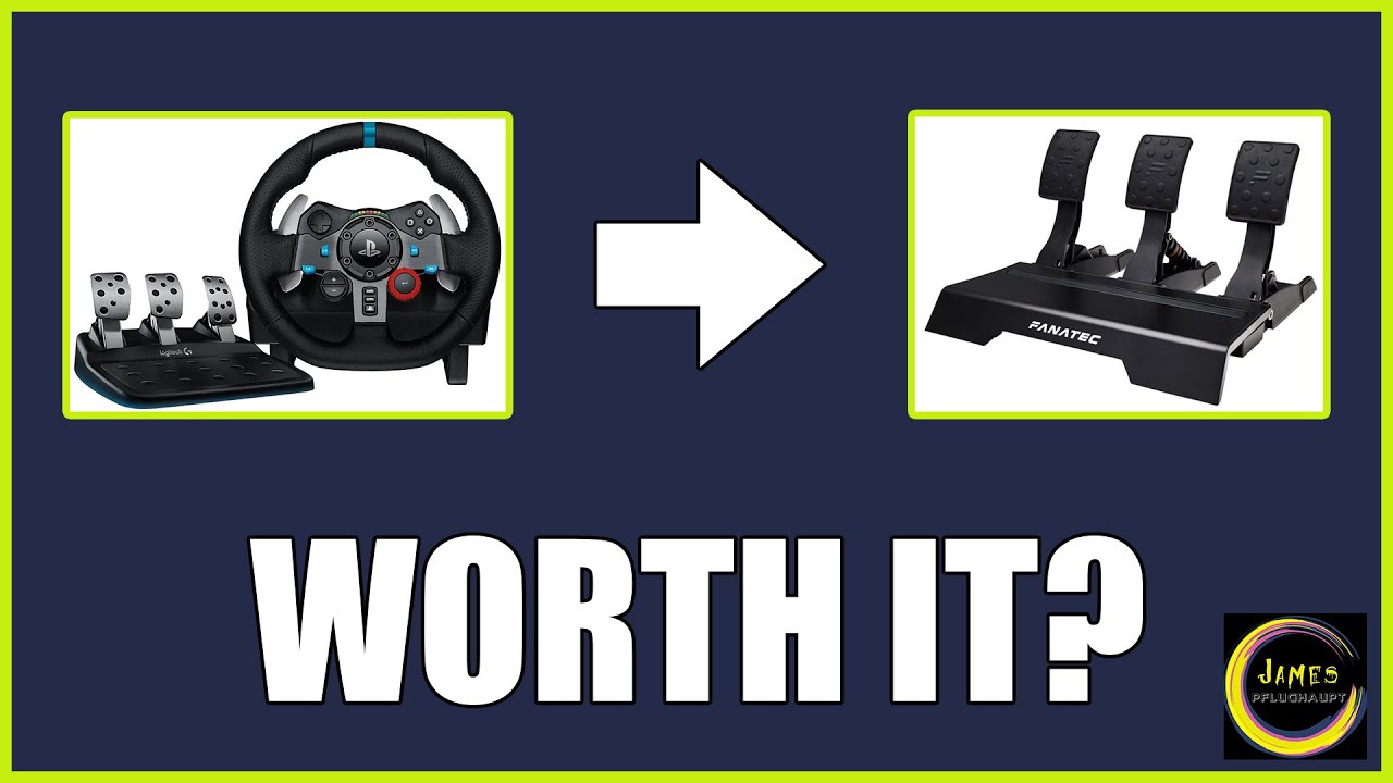 Upgrading Logitech G29 with Fanatec CSL Elite Loadcell Pedals WORTH