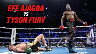 Efe Ajaba Vs Tyson Fury 2025 Highlights Boxing