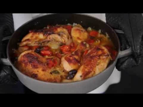 How to Make Delicious Roasted Chicken with Tomatoes - YouTube