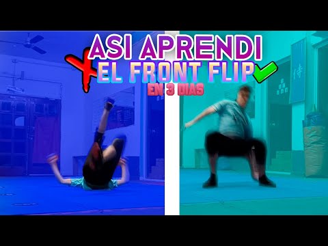 ASI APRENDI EL FRONT FLIP EN 3 DIAS | AGUSSS