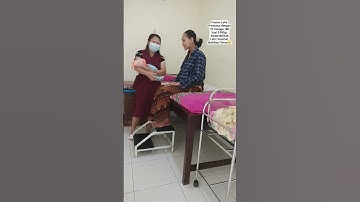Pasien Ny.K Umur Kehamilan 37 minggu Melahirkan Bayi dengan BB:2400gr #persalinannormal #bidan