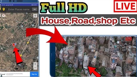 GPS Earth Map Explore | Live 3D Satellite Street View Mobile Location | TechBoy Sagar ( In Hindi )