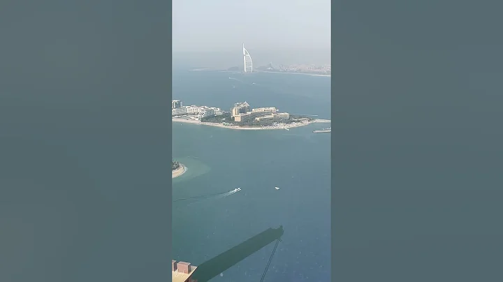 THE VIEW AT THE PALM - Dubai Palm Jumeirah Island View 4K 🇦🇪