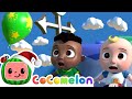 Train park balloon song  cody  jj its play time cocomelon nursery rhymes and kids songs