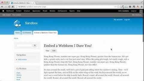 Drupal Webforms Quicktip: Turn a Webform into a Block