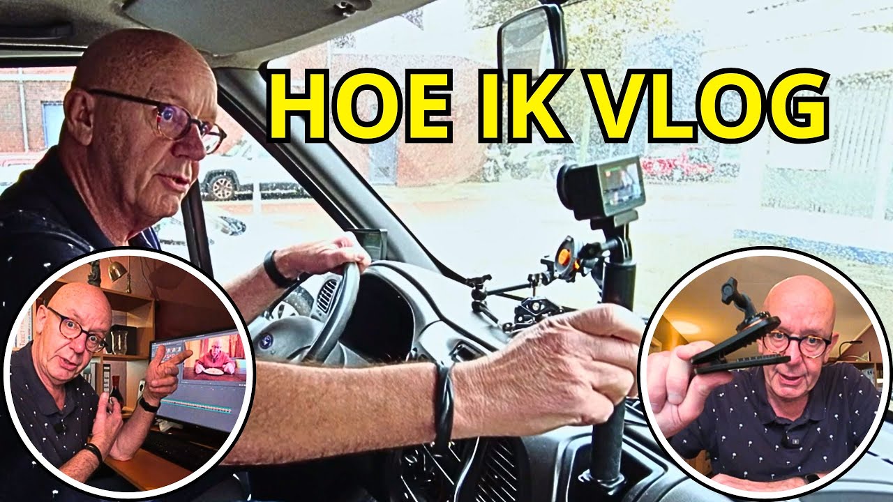 HOE maak ik een VLOG voor op YOUTUBE? Welke apparatuur? Kijkje achter de schermen van een youtuber.
