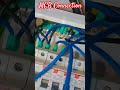 MCB Connection in House Wiring 👷 #shorts #electrical #mcb #wiring 😭