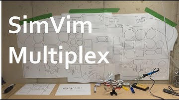 X-Plane 11 - SimVim - Home cockpit - multiplexer and workshop