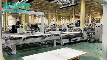 SUDIAO 4X9ft CNC Nesting Machine With Gantry Loading