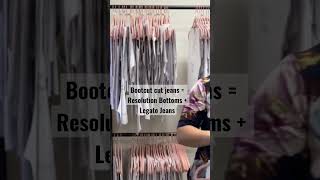 How to make bootcut jeans