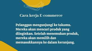 Definisi Tentang E-commerce