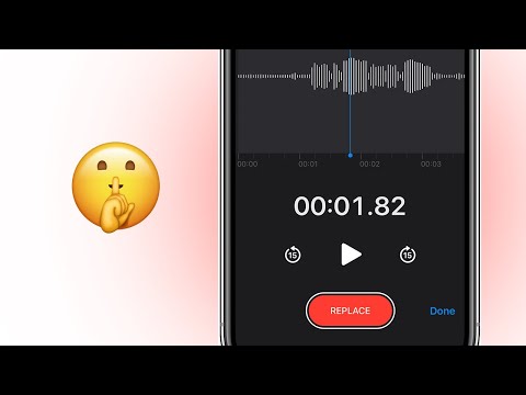 How do I record sound secretly?