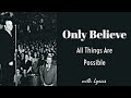 Only Believe All Things Are Possible Song mp3