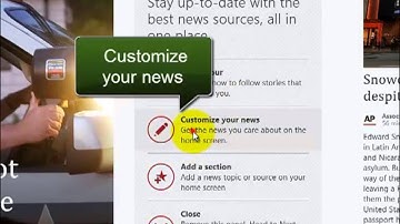 Windows 8.1 - Bing News App