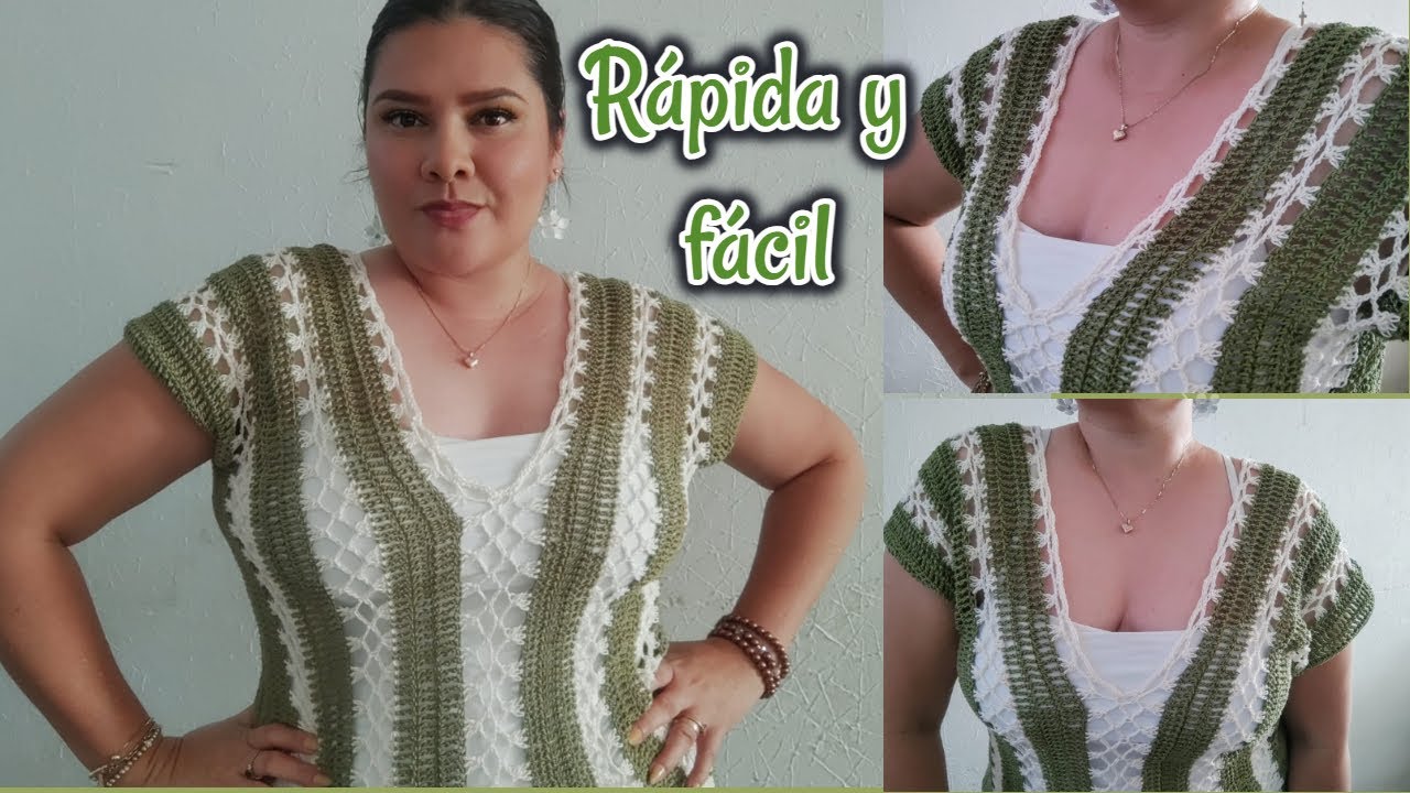 BLUSA OLIVE Pinterest no.69 con 2 rectángulos