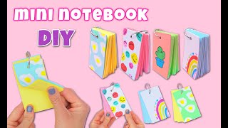 DIY CUTE MINI NOTEBOOKS  BACK TO SCHOOL HACKS AND CRAFTS  Easy Craft