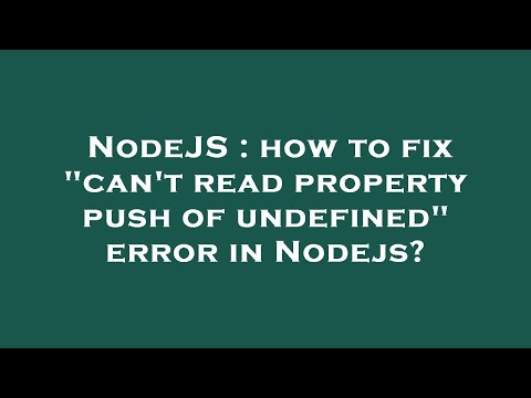 NodeJS : how