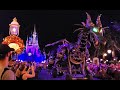 Fire Breathing Maleficent Dragon Cavalcade at Boo Bash in The Magic Kingdom!