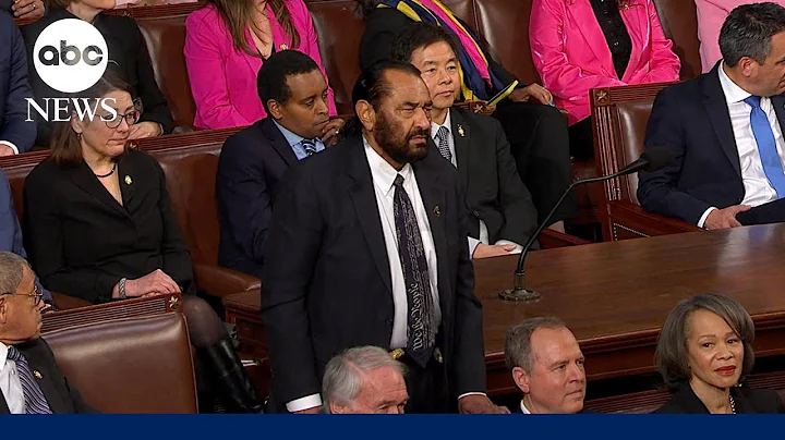 Rep. Al Green removed for protesting Trump's speech to joint session of Congress