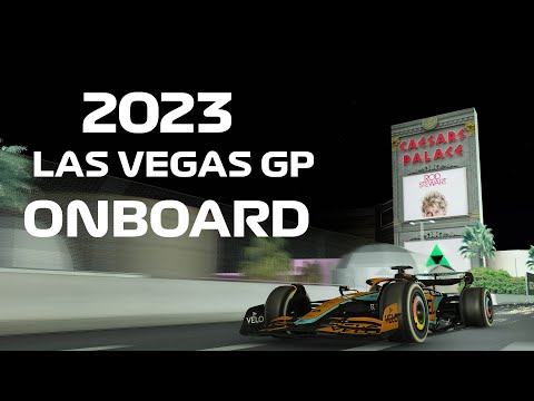 F1 Las Vegas 2023 - Onboard Lap - Assetto Corsa.
