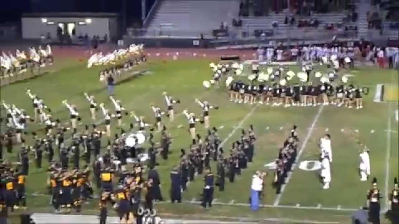 San Pedro High Golden Pirate Regiment At Homecoming 2014