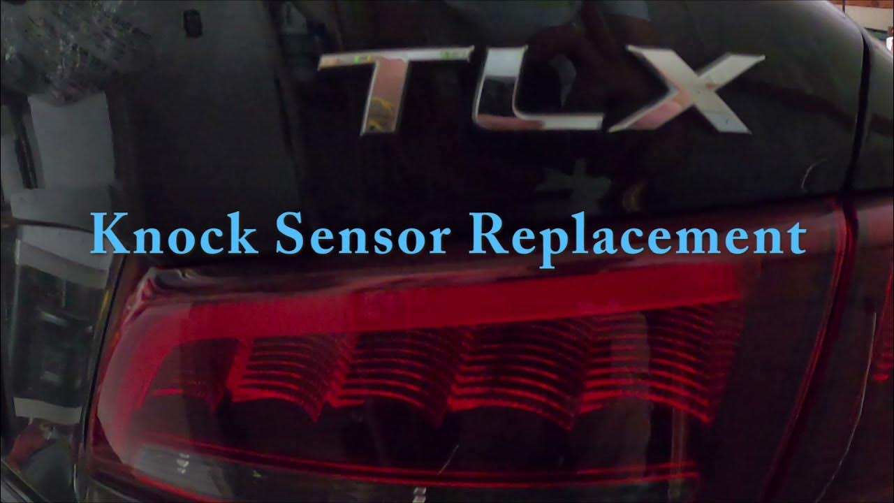 Acura TLX - Emission Fault Code P0328 - Knock Sensor Replacement - YouTube