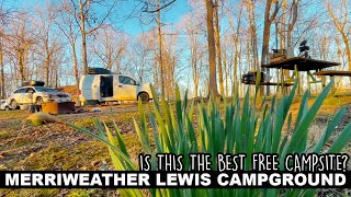 Vanlife At The BEST FREE Campsite In Tennessee | Merriweather Lewis Campground