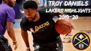 Troy Daniels 2019-20 Lakers Highlights | Nuggets!