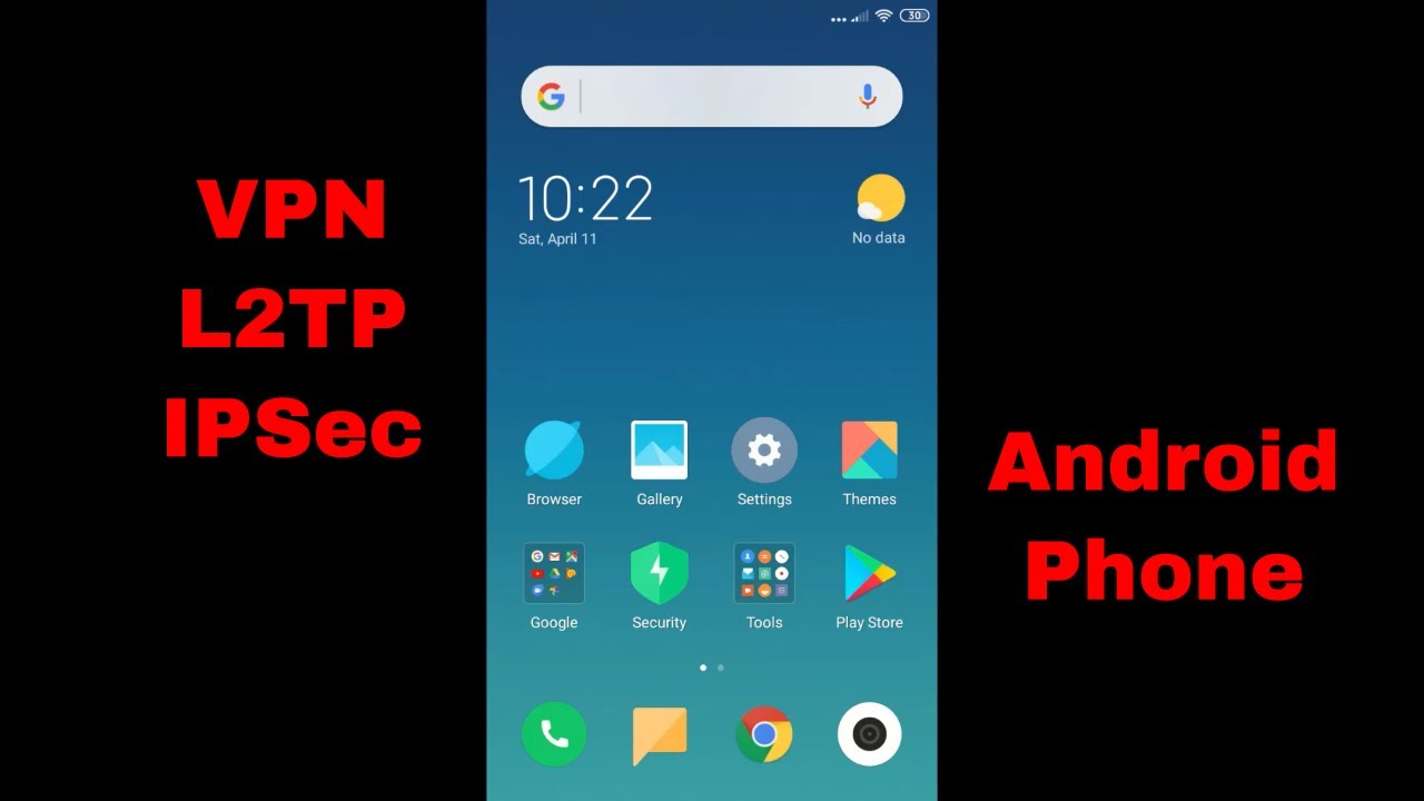 Configure uma VPN no Android 5 e superior