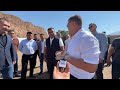 В городе Нарын строят первую муниципальную баню
