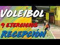 9 EJERCICIOS DE RECEPCIÓN EN VOLEIBOL#2