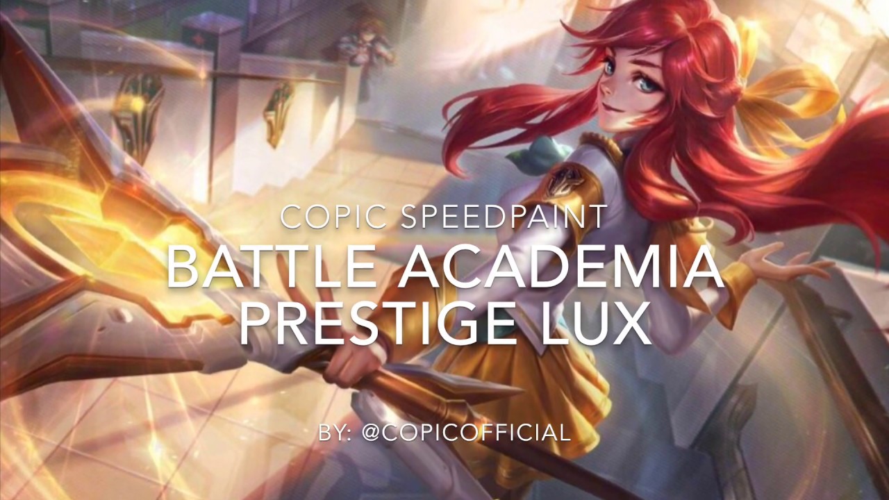 Copic Speedpaint Battle Academia Prestige Lux YouTube
