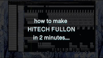 how to make HiTECH mainstream in 𝟮 𝗺𝗶𝗻𝘂𝘁𝗲𝘀 ❃  〔FL Studio tutorial〕