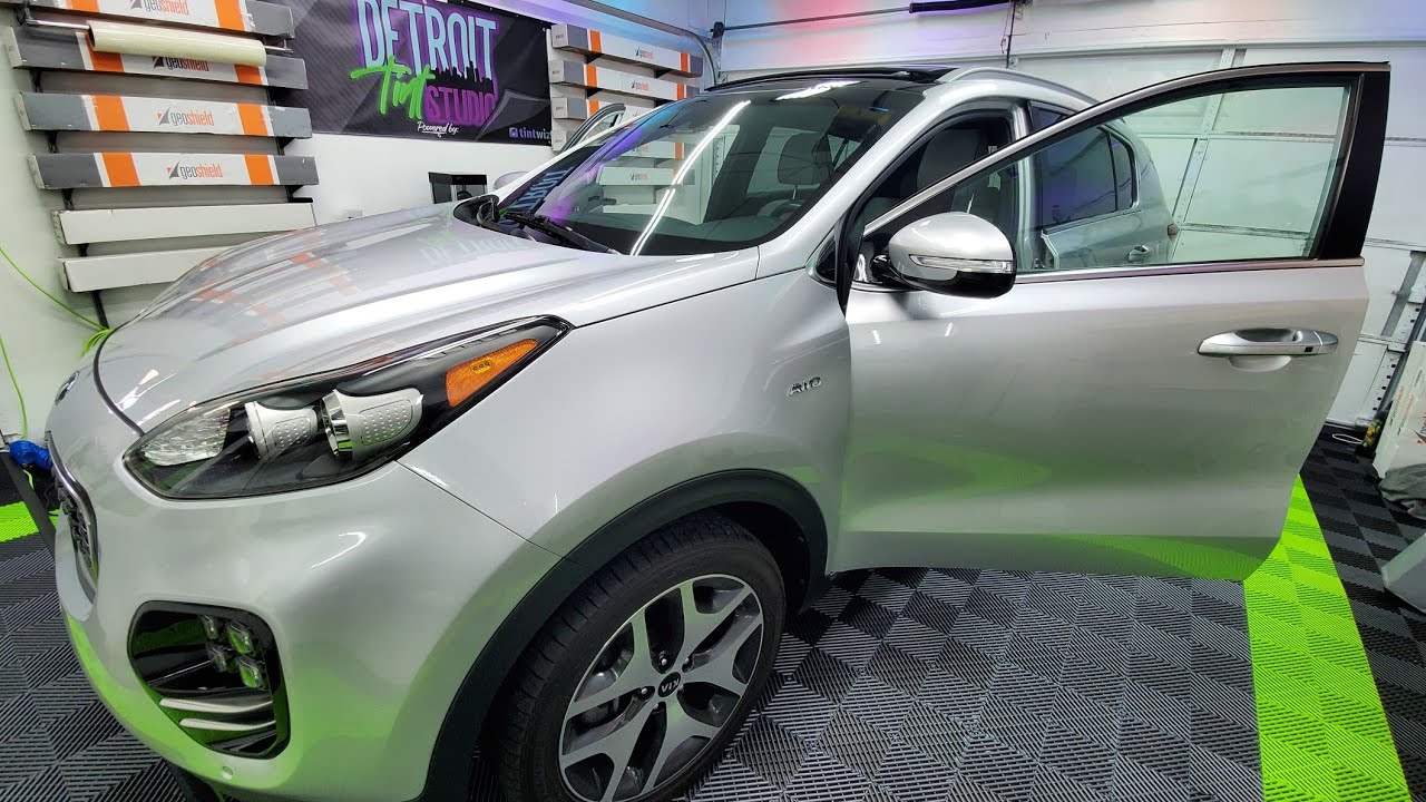 CERAMIC ALL THE THINGS!! - Full Windshield Tint Full Sunroof Tint Full Kia Sportage Tint