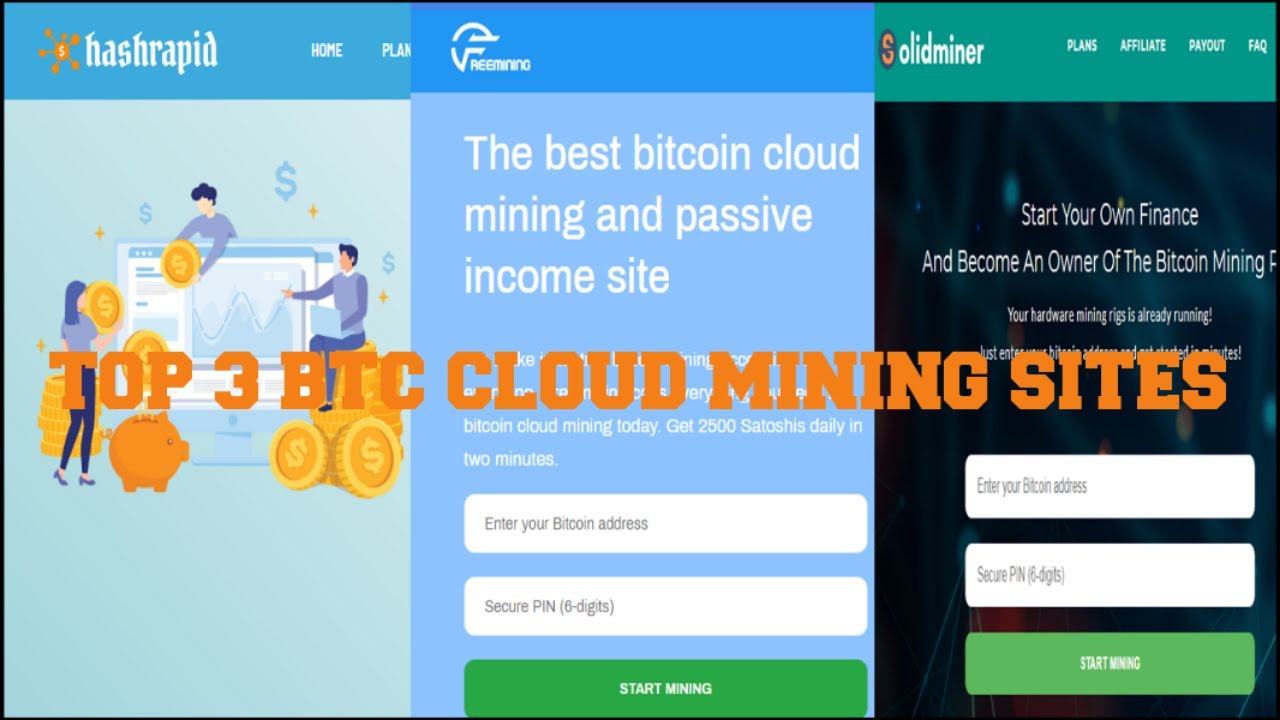 top free btc mining sites