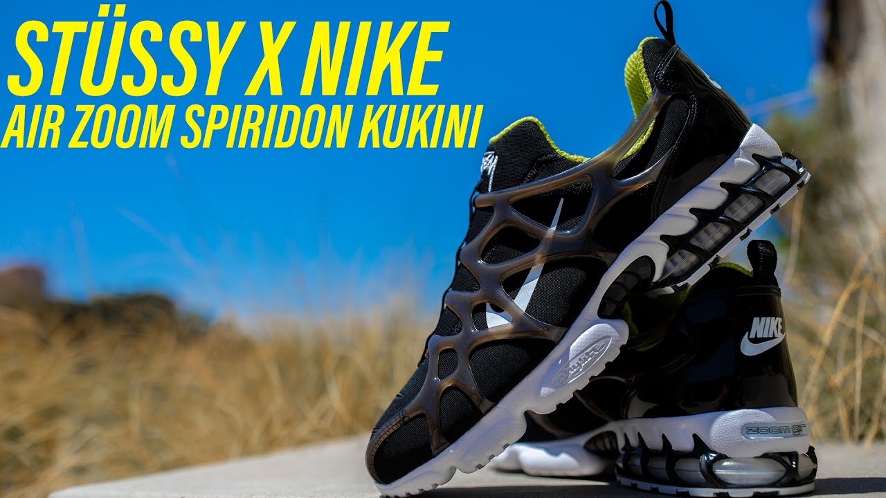 WATCH BEFORE YOU BUY! Stussy Nike Air Zoom Spiridon Kukini Bright Cactus  Review!