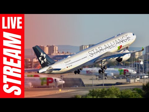 馃敶 Lisbon Airport LIVE Plane Spotting