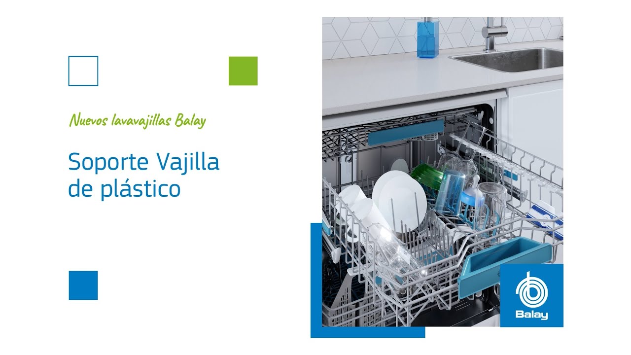 Soporte para Vajilla de Plástico del Lavavajillas | Lava Piezas de Plástico con Seguridad