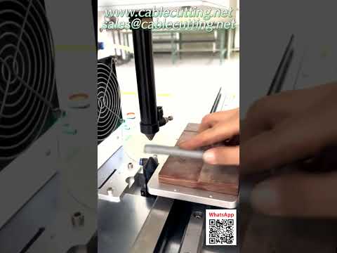 Laser Wire Stripper Live Demo - Send Us Your Samples for Testing