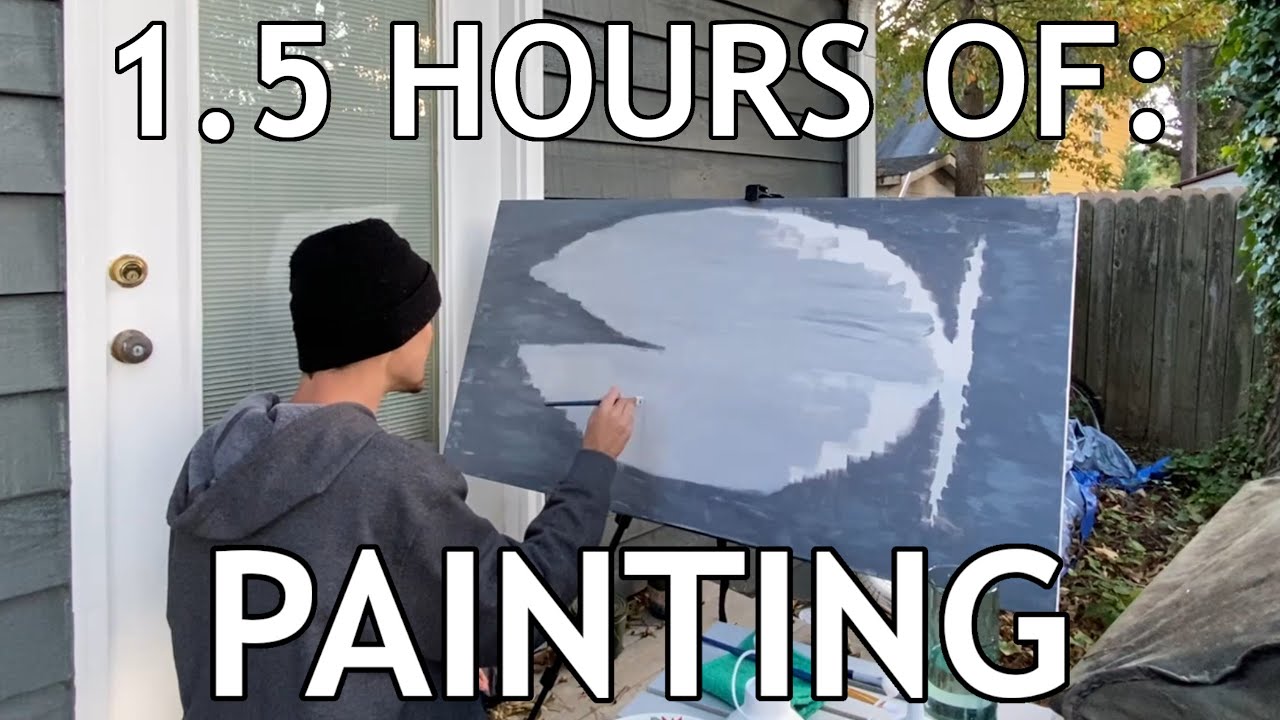Acrylic Painting for the First Time in 3 Years - YouTube