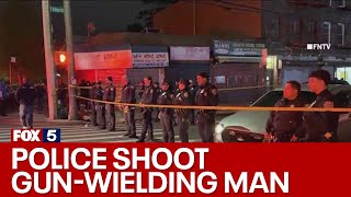 NYPD officers fatally shoot gunwielding man