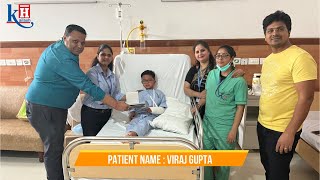 Instant Care from Doctors Treated Little Patient with Ruptured Hand at Kailash Hospital Sec 71 Noida