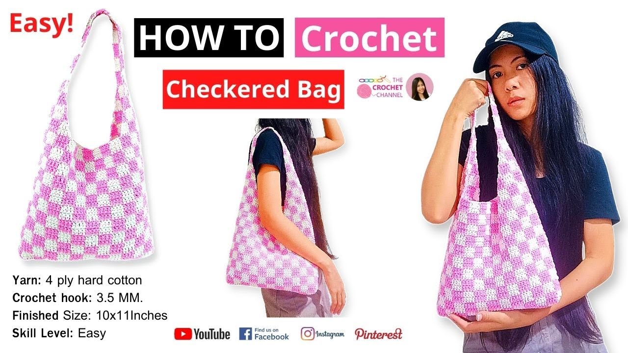 Easy Crochet Tote Bag Pattern (for Any Skill Level)