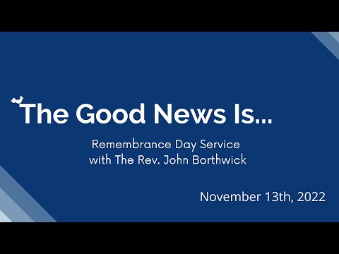 Sunday November 13th, 2022 - St. Andrew's Guelph