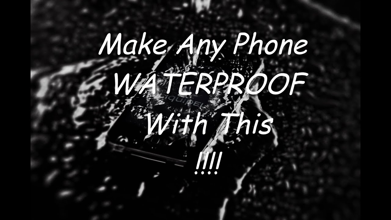 Make Any Phone Waterproof With This!!!😱