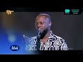 Nkosi performs ‘Ordinary People’  – Idols SA | S19 | Ep 15 | Mzansi Magic